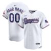 Men's Washington Nationals Nike White Home Limited Custom Jersey